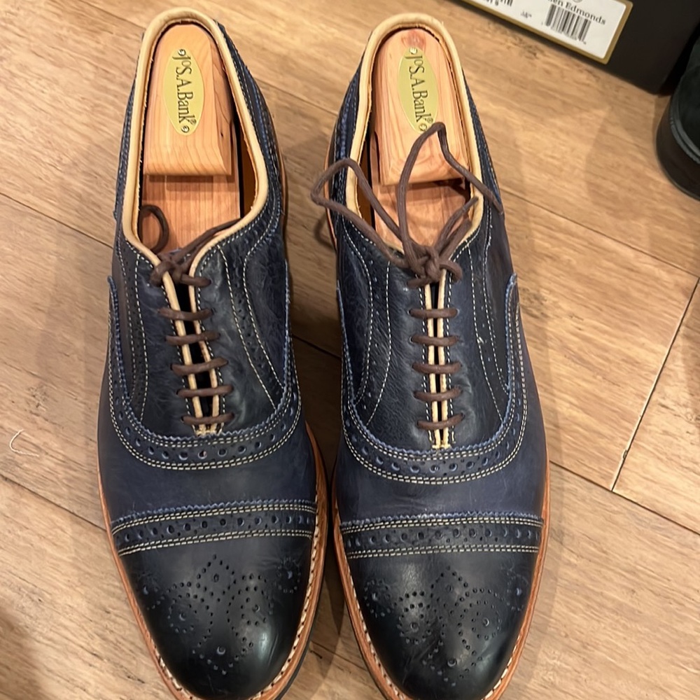 Allen Edmonds Rush Street navy